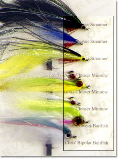 Orvis Endorsed Guide Baitfish Fly Selection   8 Flies