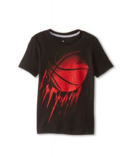 adidas Kids Basketball Fusion Tee Boys T Shirt (Red)