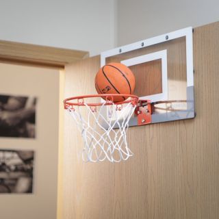 Spalding NBA Slam Jam Over The Door Mini Hoop Multicolor   56099
