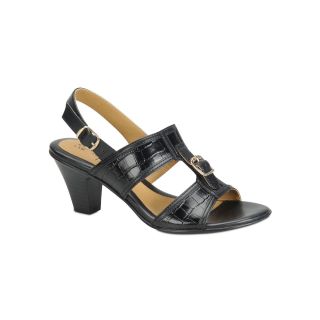Eurosoft Madasyn Slingback Sandals, Black, Womens