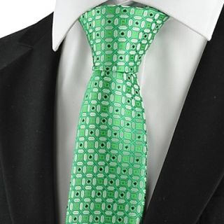 Tie New Graphic Green Mens Tie Suit Necktie Formal Wedding Party Holiday Gift