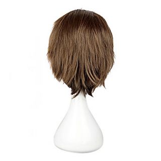 High Quality Cosplay Synthetic Wig Attack on Titan AnneMiddot Straight Short Wig(Brown)