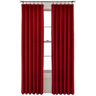 Studio Fosters Metal Tab Curtain Panel, Red