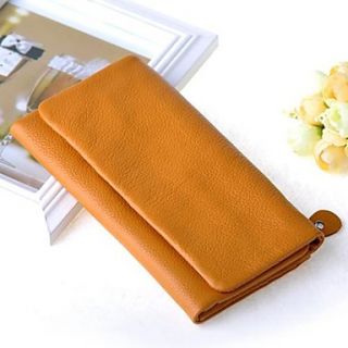 Womens Genuine Leather Wallet Purse Day Clutches