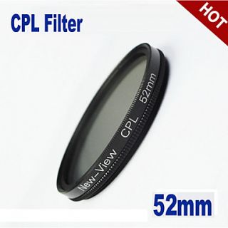 52mm New View Slim LPF CPL Circular Polarizer filter