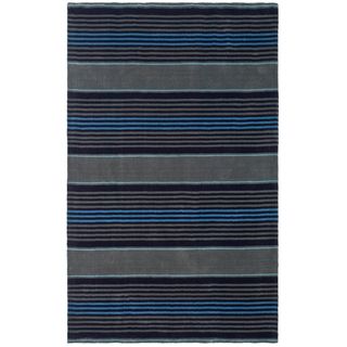 Martha Stewart Harmony Stripe Wrought Iron Wool Rug (8 X 10)