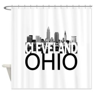  Cleveland Skyline Shower Curtain  Use code FREECART at Checkout