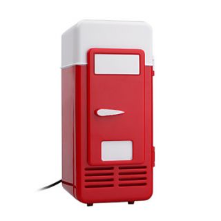 USB Super Mini Fridge   Refrigerator   Beverage Drinks Cooler   Keep Drinks Cold At Your Desk(SMQ5639)
