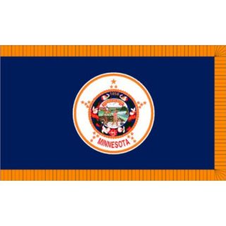 Minnesota State Flag   4 x 6