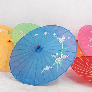 Blue Silk Parasol