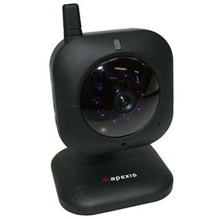 Apexis   Mini Wireless IP Network Camera (Night Vision, Motion Detection, Email Alert)