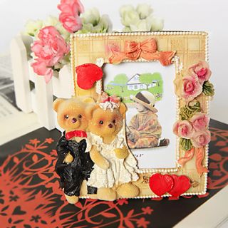 Bear Couple Photo Frame