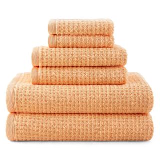 JCP Home Collection  Home Quick Dri Solid Bath Towels, Peach Passion