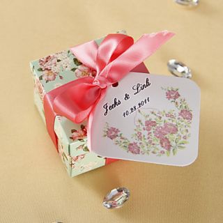 Personalized Favor Tags   Spring Blooming (set of 36)