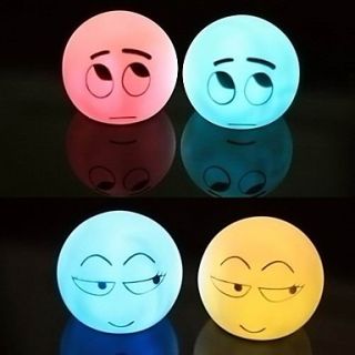 Novelty Expression Design Color Changing Mood Night Light