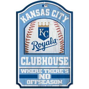 Kansas City Royals Wincraft 11x17 Wood Sign