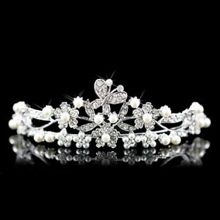 Alloy With Cubic Zirconia Bridal Tiara