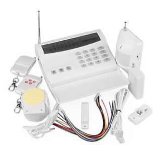 8 Zone Wired And Wireless Alarm Host (Auto Dial, LED display)