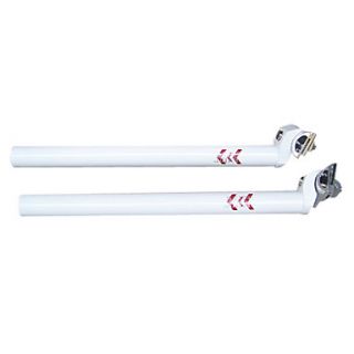 Bicycle Seat Post with 6061 Al Alloy 27.2350mm Size with White Painting Color
