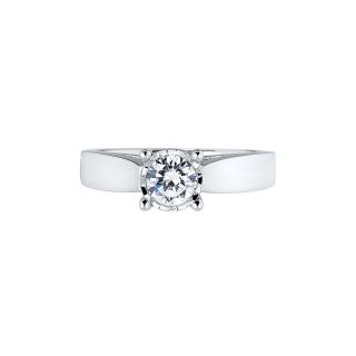 TruMiracle 1 CT. T.W. Diamond Engagement Ring, White/Gold, Womens