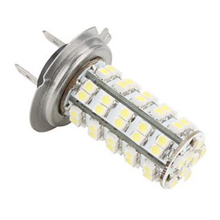 H7 68 SMD LED 5W White Car Headlight Bulb 12v