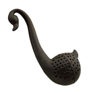 Swan Shaped Teaspoon Tea Strainer (Random Color)