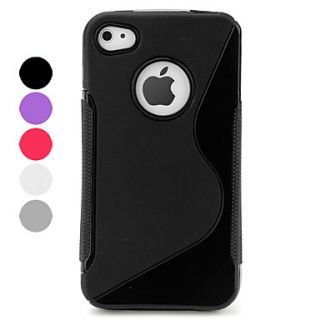 Pure Color Protective Case for iPhone 4 and 4S