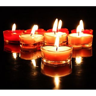 Red Heart Tealights (Set of 20)