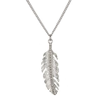 DELICATES BY PALOMA AND ELLIE Delicates by PALOMA & ELLIE Silver Tone Feather