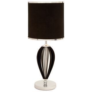 Casa Cortes Essex Loft 1 light Chrome 30 inch Table Lamp
