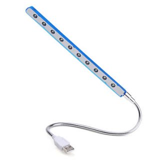 Flexible USB 10 LED Light (Blue)