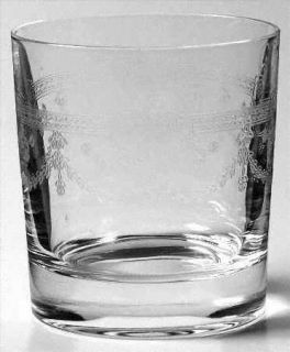 Cristal DArques Durand Dampierre Old Fashioned   Etched
