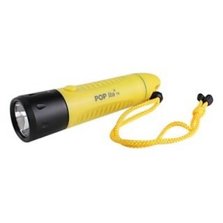 POP lite F8 Rechargeable Diving Flashlight (600 Lumens, with Cree T6 LED)