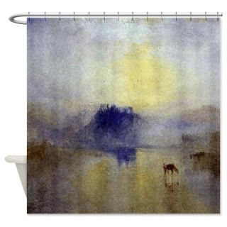  Norham Castle by Turner Shower Curtain  Use code FREECART at Checkout