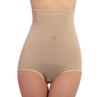 High Waist Patterned Cotton Shaping Brief
