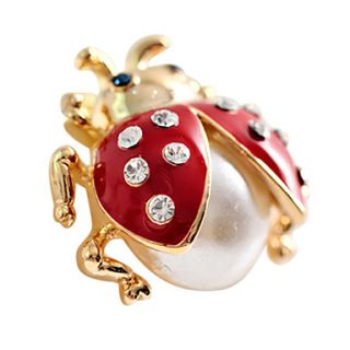 Ladybug Gilted Earrings (Assorted Colors)
