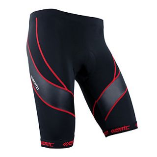 Santic Mens Coolmax Material Cycling 1/2 Pants Red Trace
