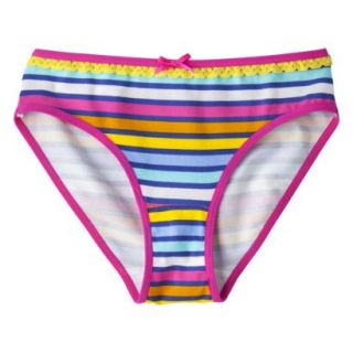 Xhilaration Girls Bikini Briefs   Multi Color Stripe 14