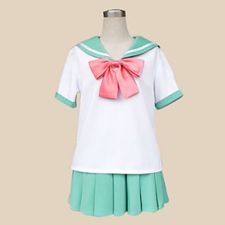 Cosplay Costume Inspired by The Prince of Tennis Seishun Academy Girls Summer Uniform VER.