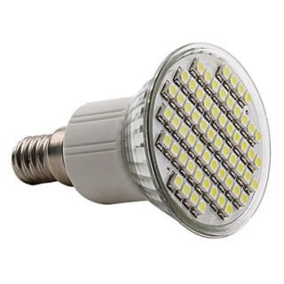 E14 3.5W 60x3528 SMD 150 180LM Natuaral White Light LED Spot Bulb (230V)