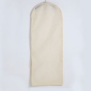 Two Layers Waterproof Cotton / Tulle Gown Length Garment Bag