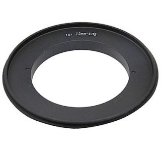 72mm Reverse Ring Adapter for Canon EOS Camera