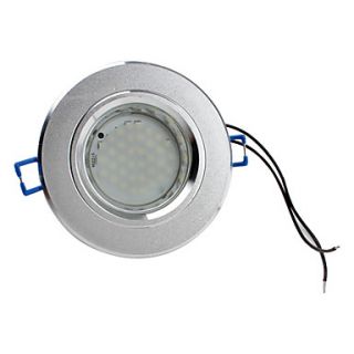 2W 3528 SMD 36 LED 240LM White Ceiling Spot Light Bulb (Sanded, Half Frosted Glass Cover)