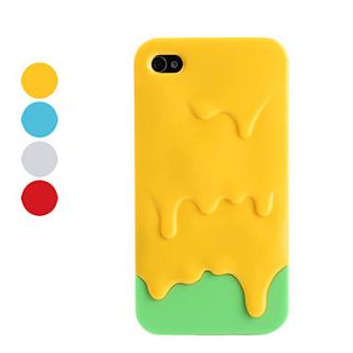 Novelty Ice Cream Style Hard Case for iPhone 4 and 4S (Assorted Colors)