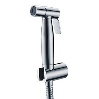 Contemporary Stainless Steel Chrome Finish Bidet Faucet Without Supply Hose And Shower Holder