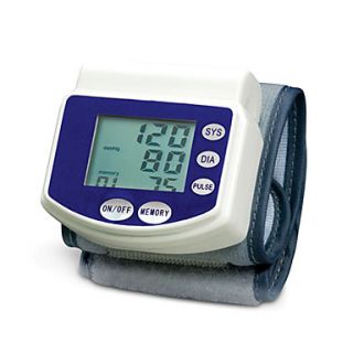 Digital Blood Pressure Monitor Wrist Style