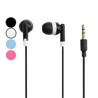 In Ear Stereo Music Earphone for iPod/iPad/iPhone/ (Assorted Colors)