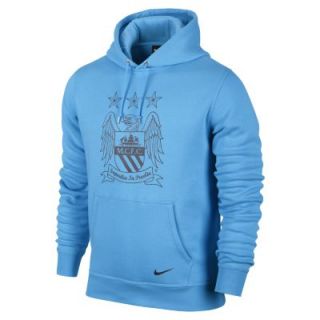 Manchester City FC Core Mens Soccer Hoodie   Field Blue