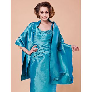 Elegant Taffeta Wedding / Special Occasion Shawl (More Colors Available)