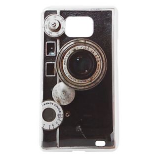 Retro Design Camera Pattern Hard Case for Samsung Galaxy S2 I9100